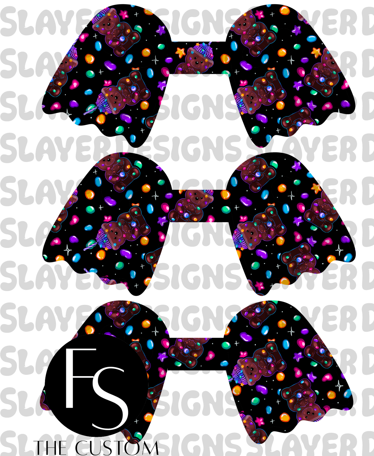 GHOSTCHAIN012 - Cut and Sew Keychains FABRICSLAYER - Preorder