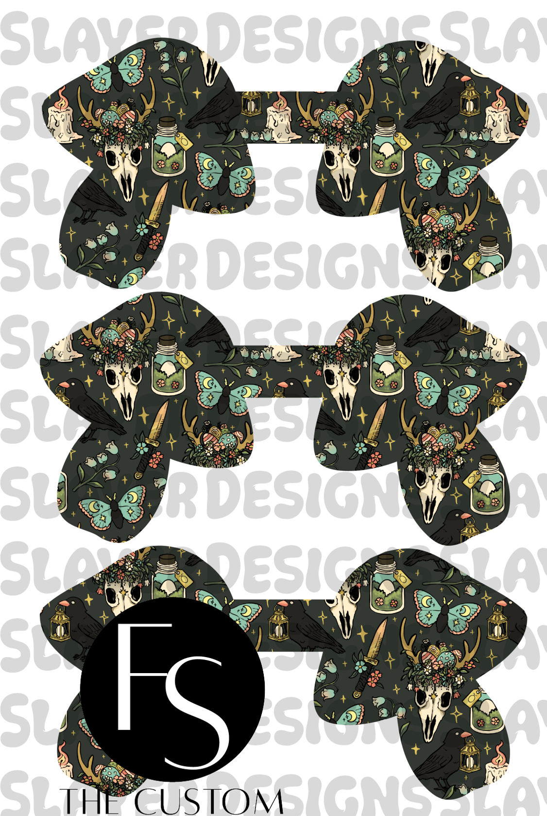 SHROOMCHAIN014 - Cut and Sew Keychains FABRICSLAYER - Preorder
