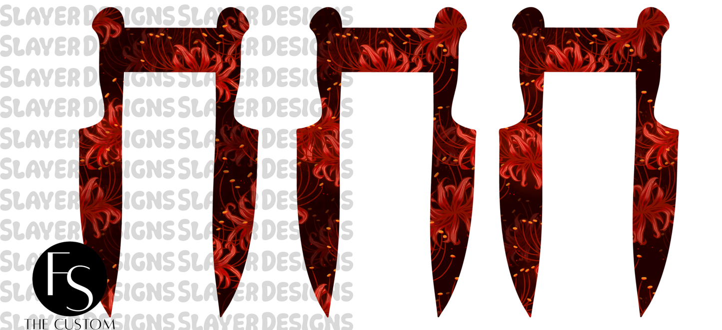KNIFECHAIN014 - Cut and Sew Keychains FABRICSLAYER - Preorder