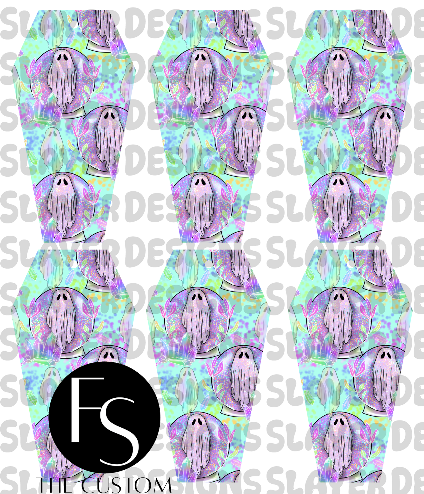 COFFINMARK51 - Cut and Sew Bookmarks FABRICSLAYER - Preorder