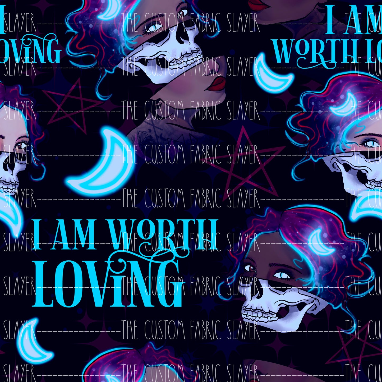 Blue I am worth living - HEXREJECT