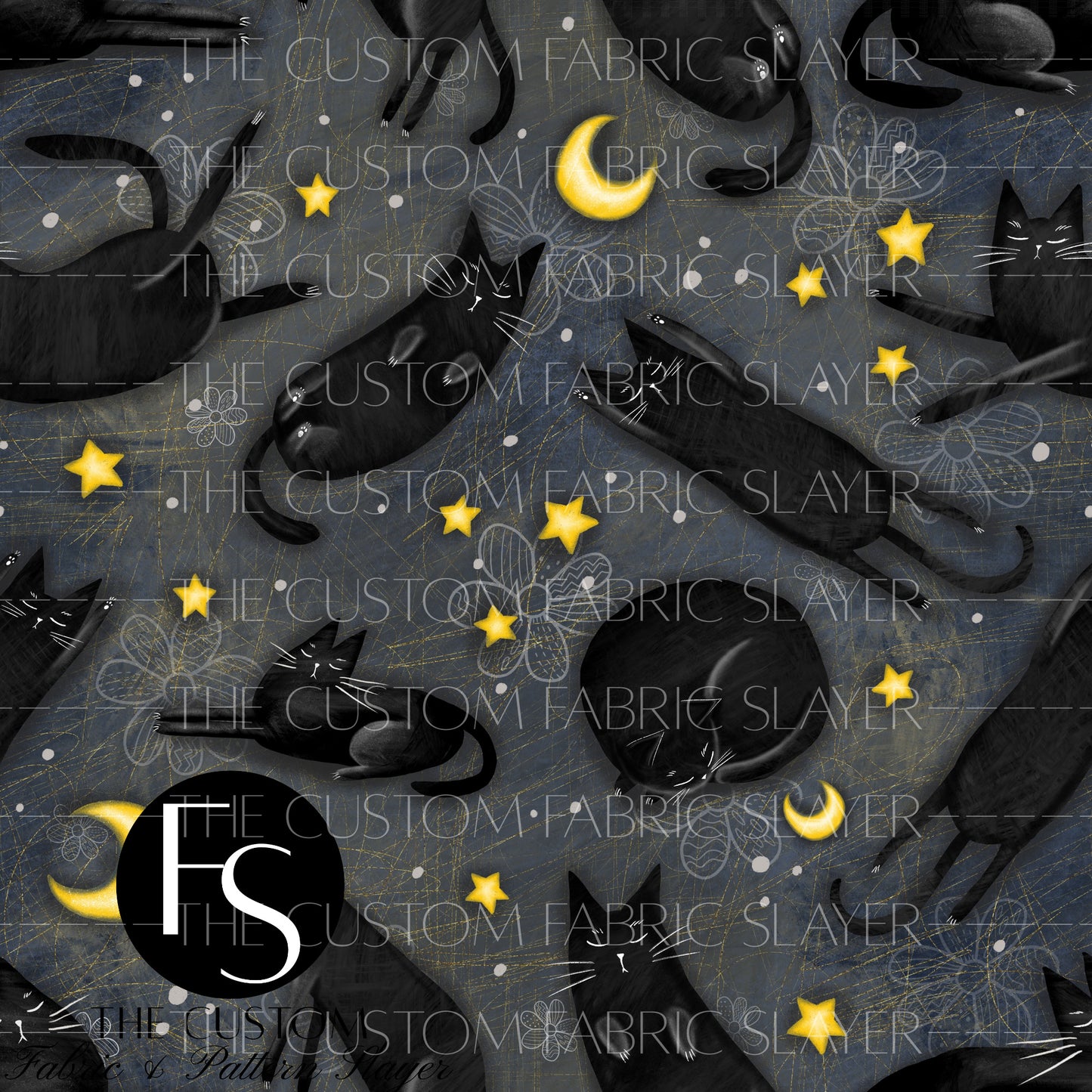Night time Black Kitties