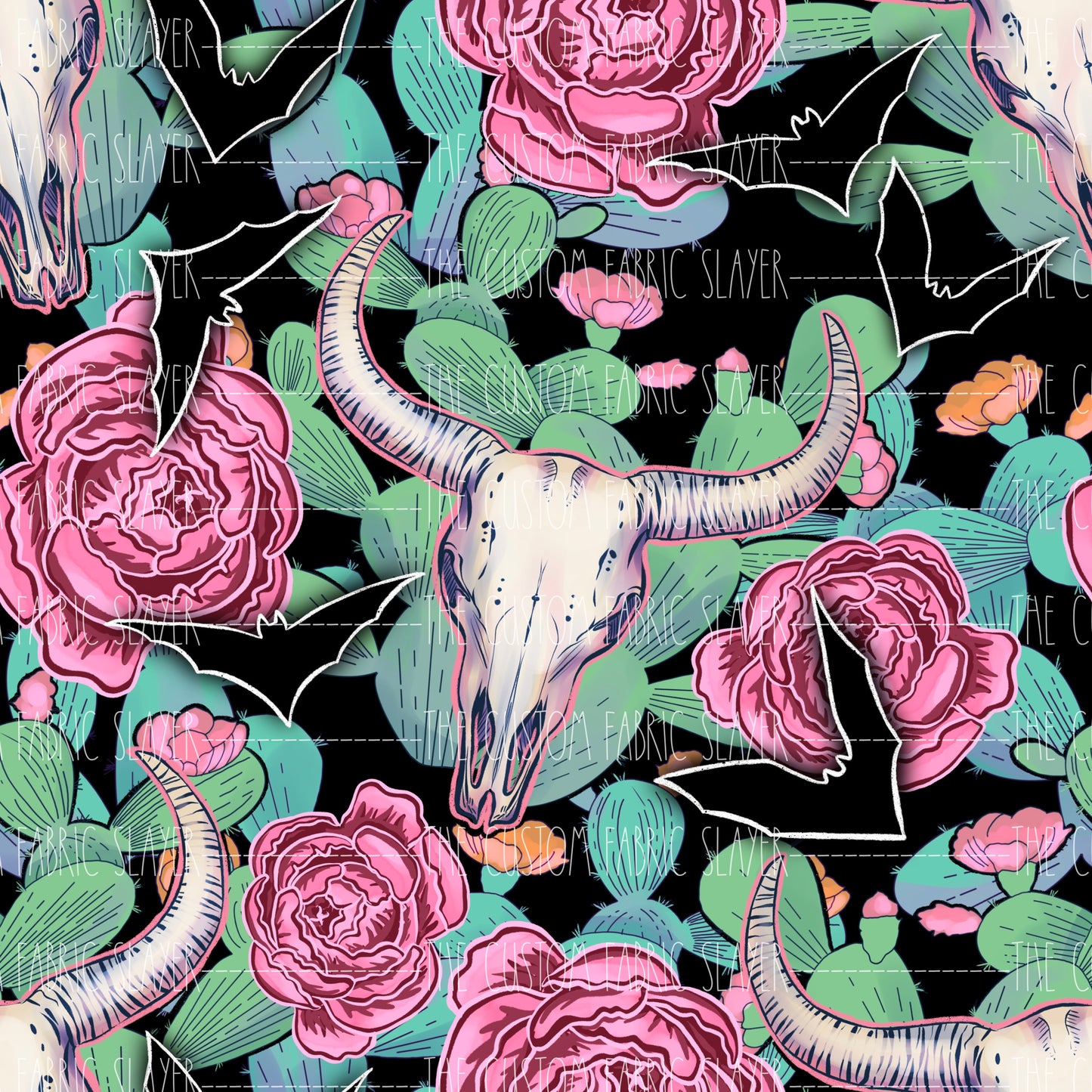 Floral Steers - HEXREJECT