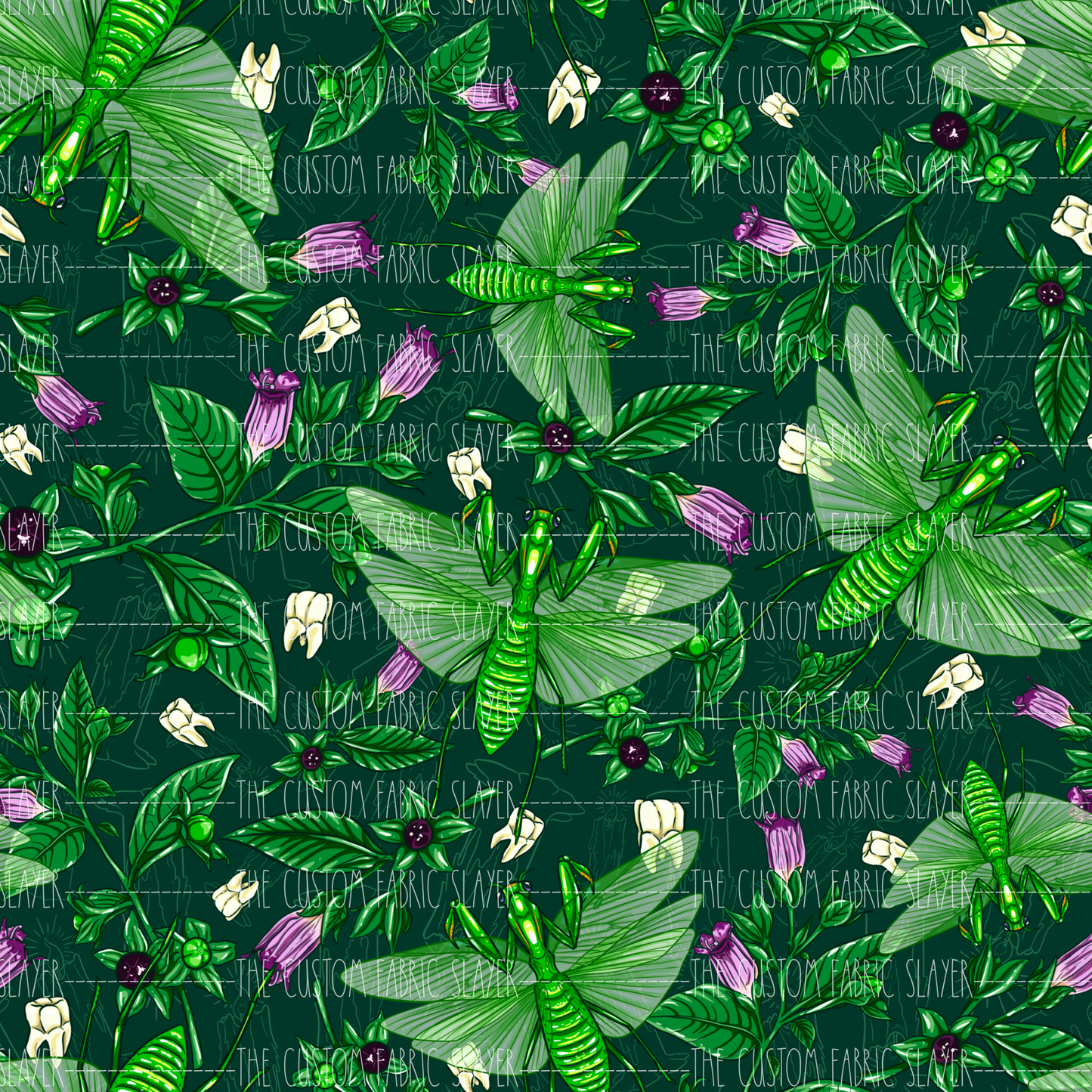 Preying Mantis Plants - PAWSITIVEPAINTS