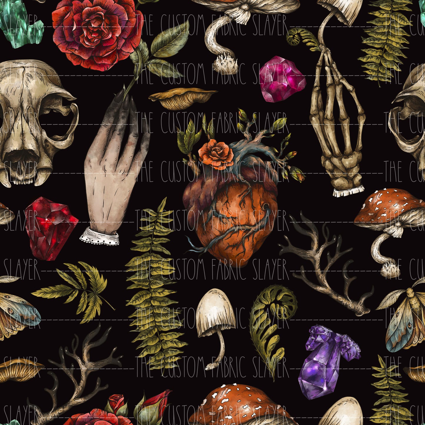 The Jackalope's Skeleton in Nature - Nature Collection