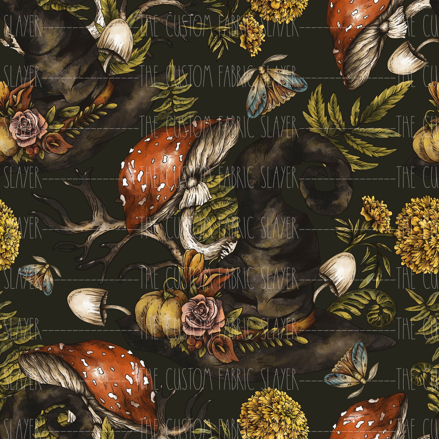 The Green Witch's Hat - Nature Collection