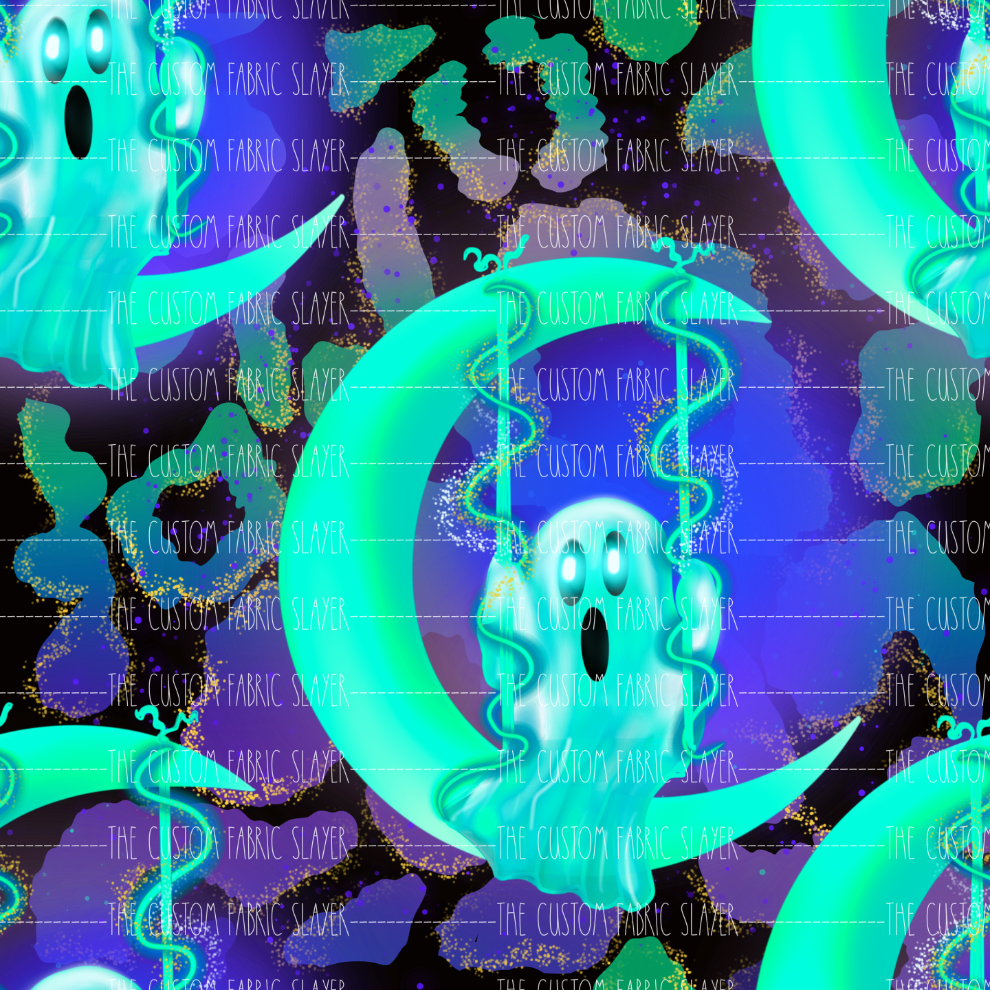 Swinging Ghosts - ILLUMINATEDINKDIGITALS