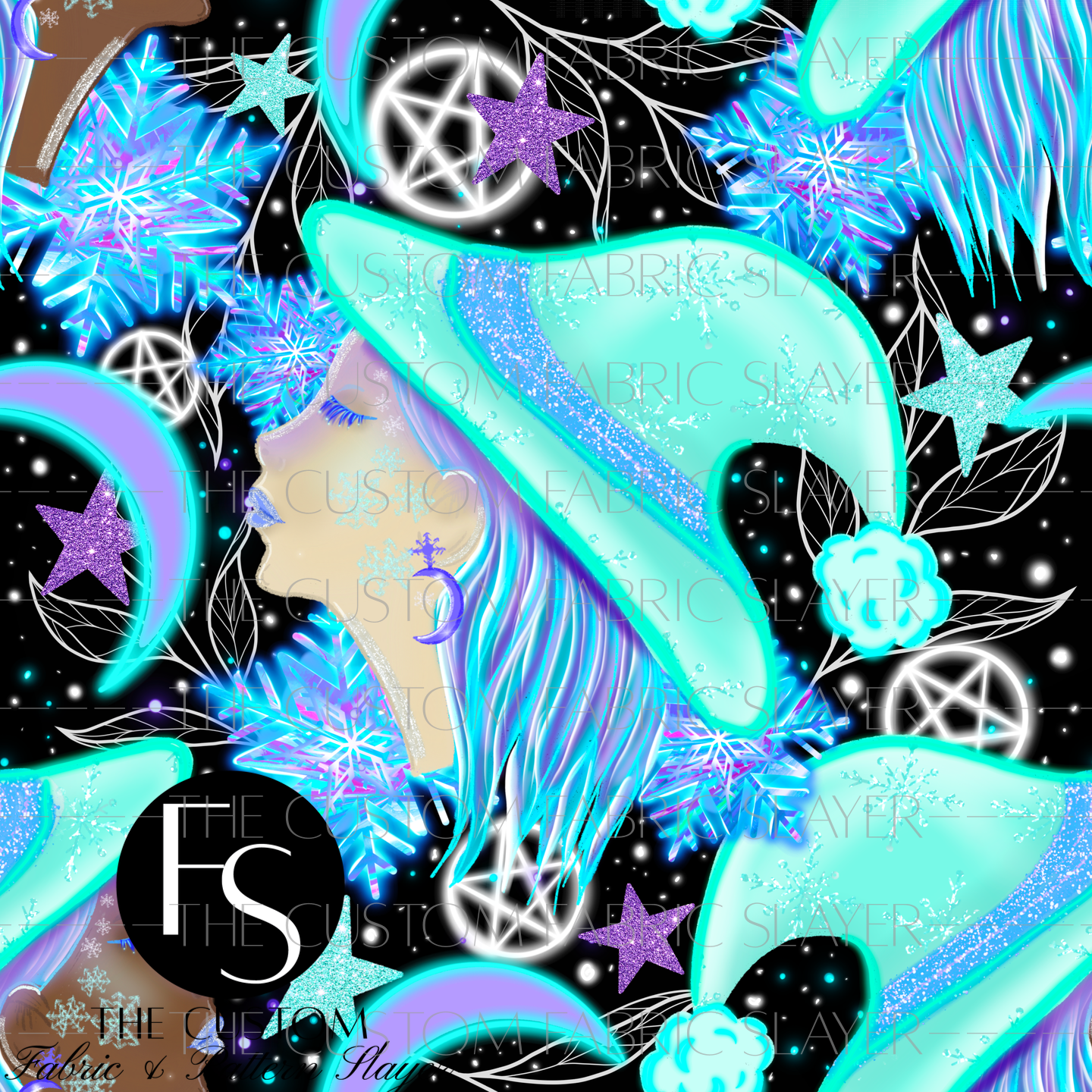 Winter Witch - ILLUMINATEDINKDIGITALS