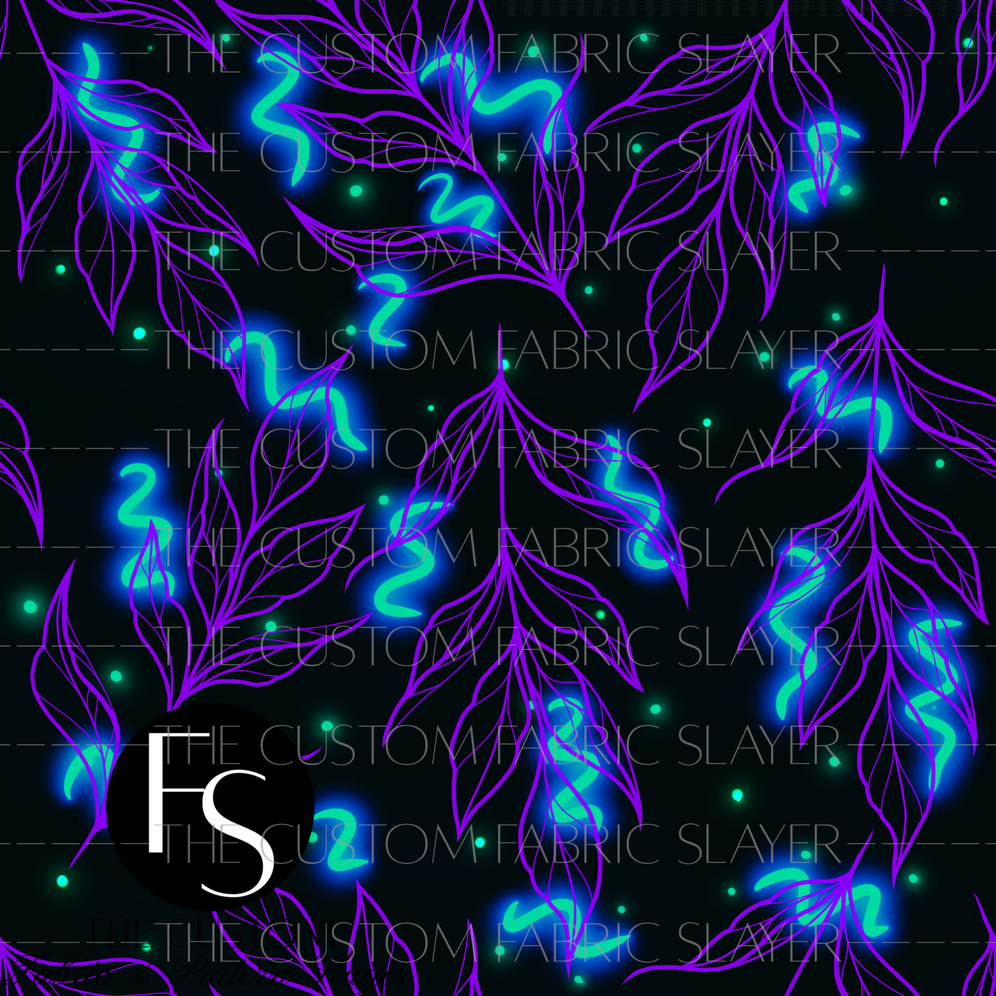 Neon Greenery - ILLUMINATEDINKDIGITALS