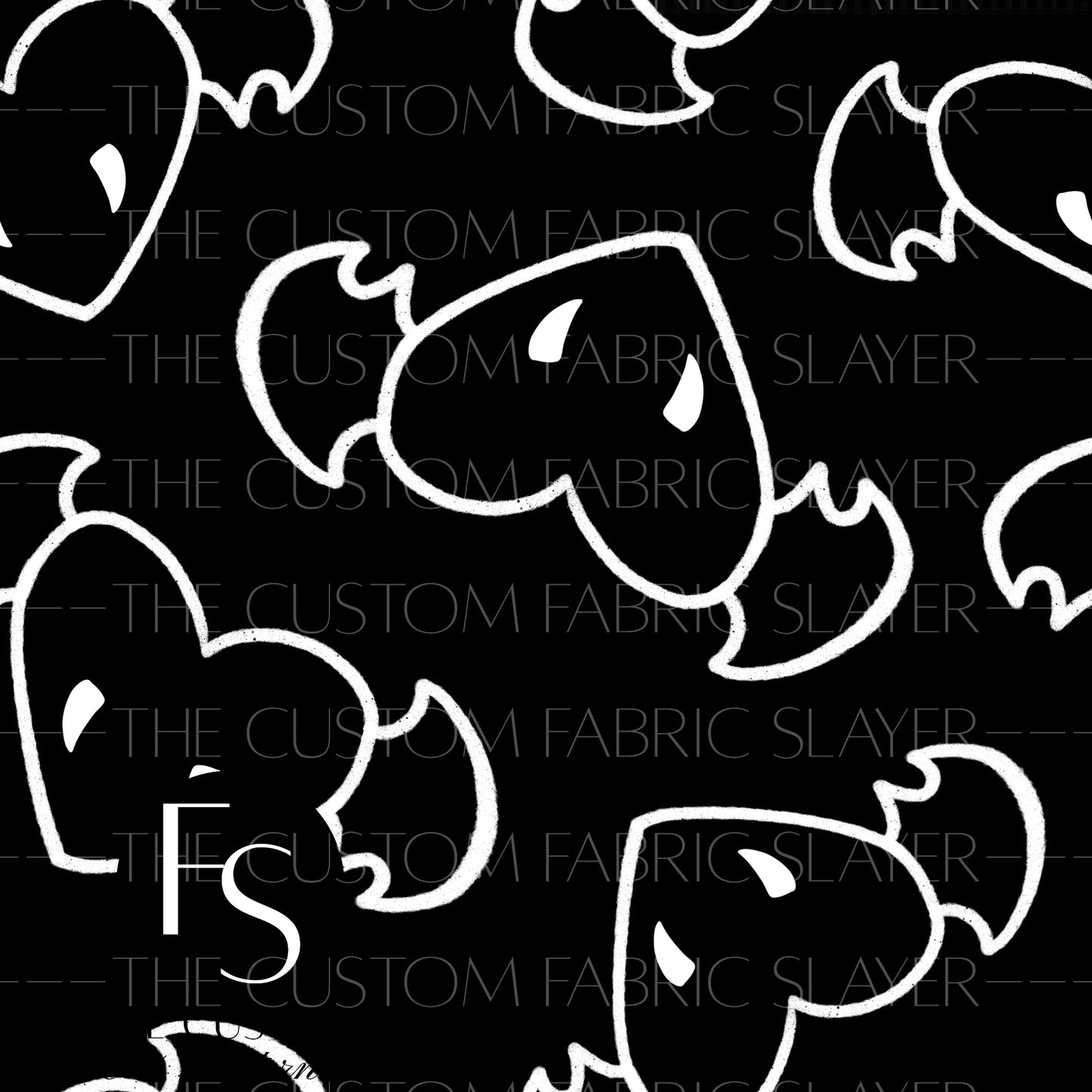 Black Batty Hearts - HEXREJECTVAULT