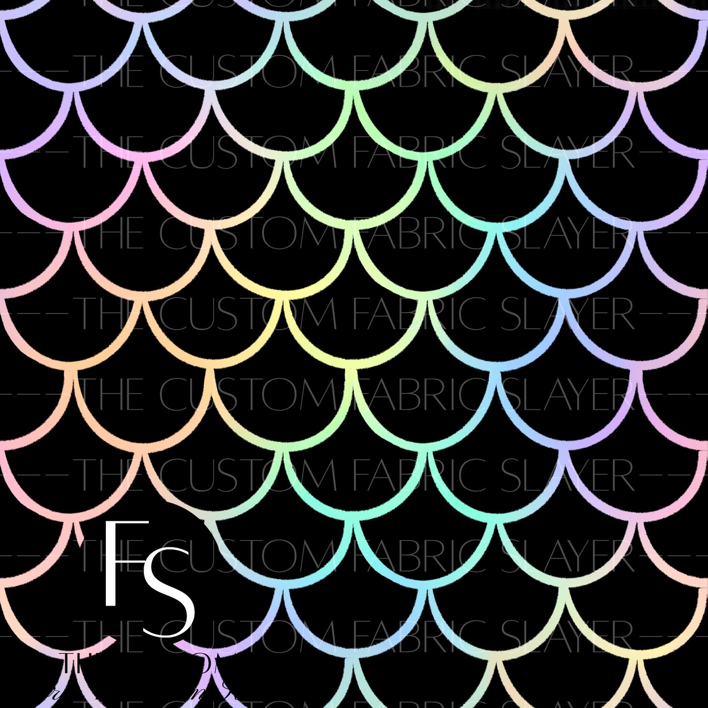 Pastel Rainbow Dark Mermaid Scales - HEXREJECTSVAULT