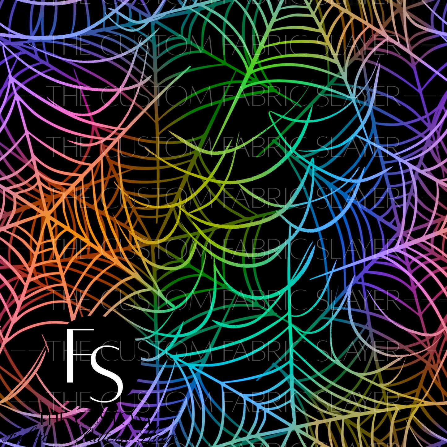 Dark Neon Spider Webs - HEXREJECTVAULT