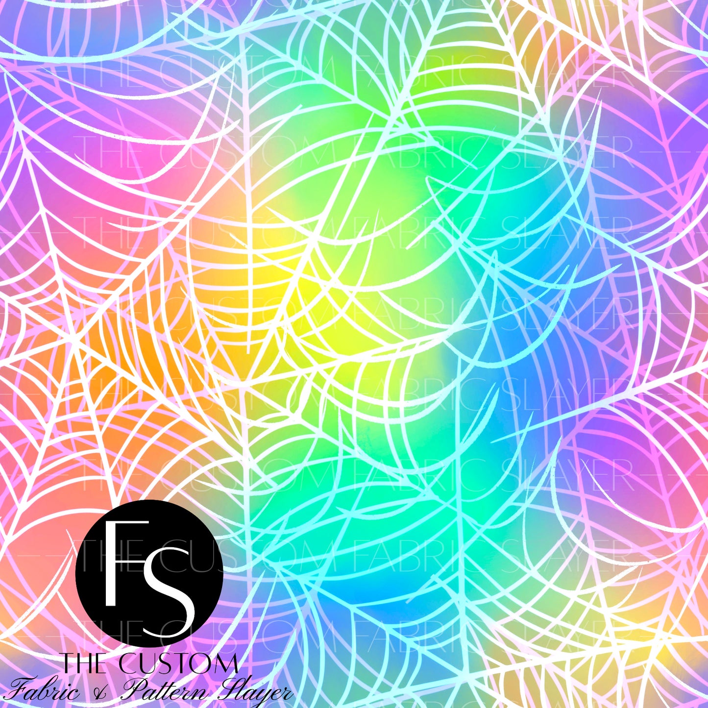 Intense Rainbow Spider Webs - HEXREJECTVAULT