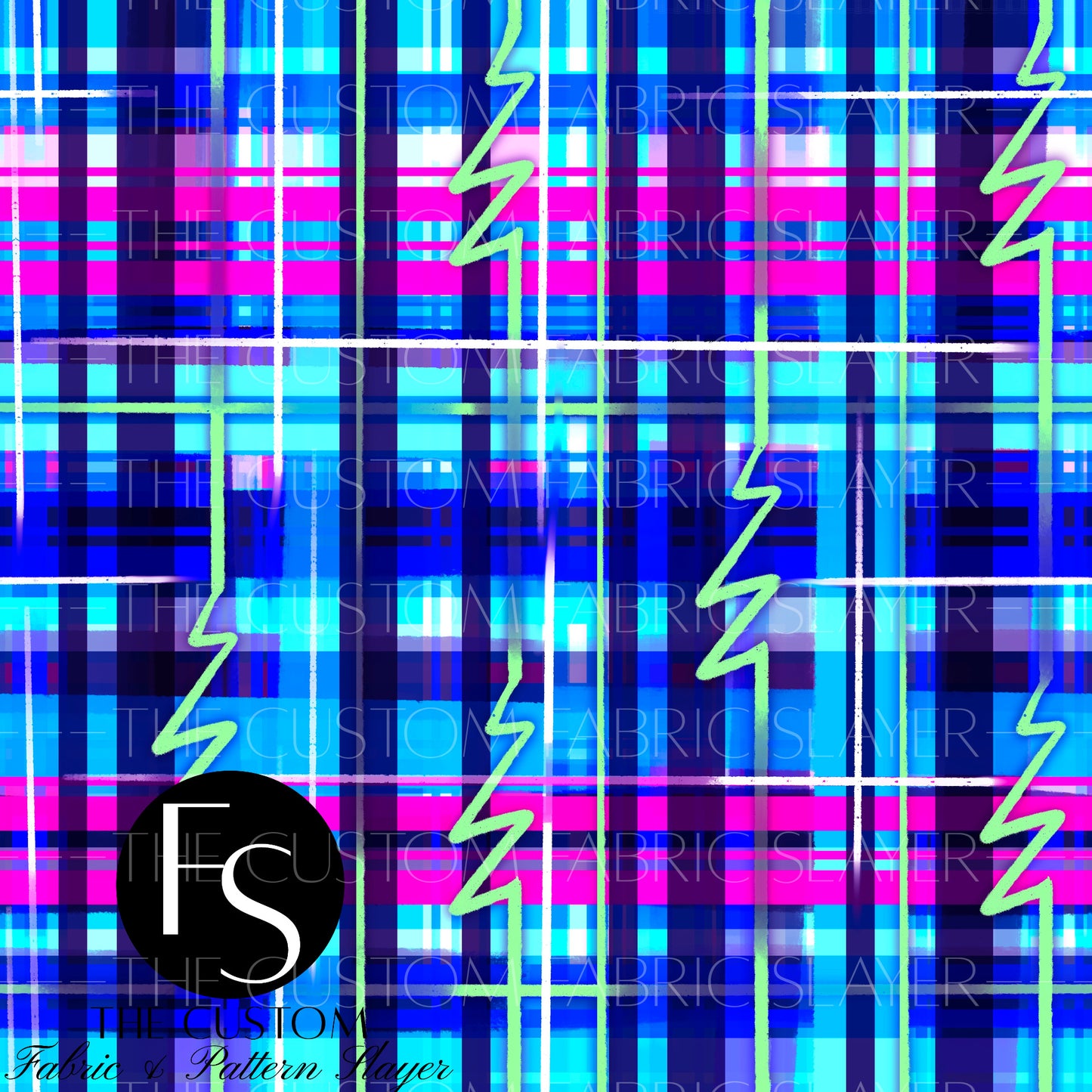 Electrically Neon Plaid - HEXREJECTVAULT