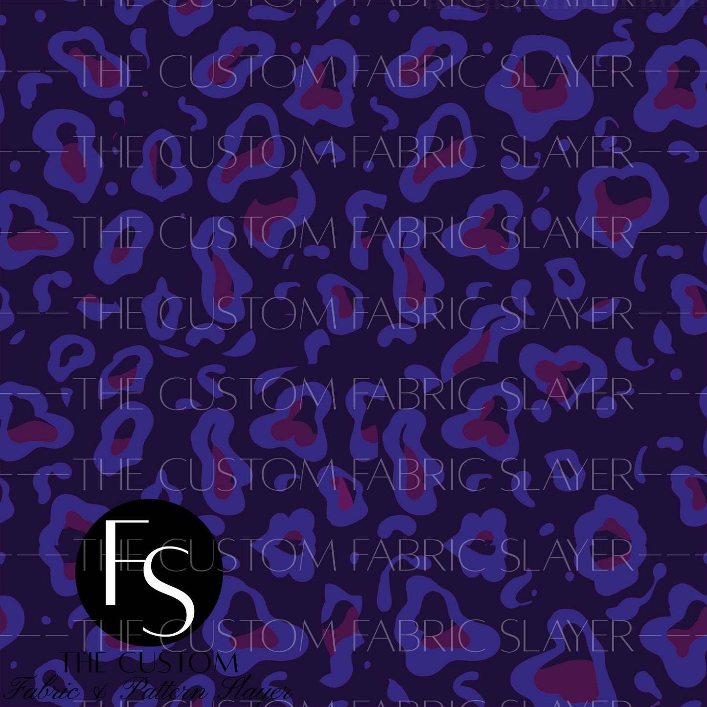 Scary Doll Dark Purple Leopard - HEXREJECTSVAULT