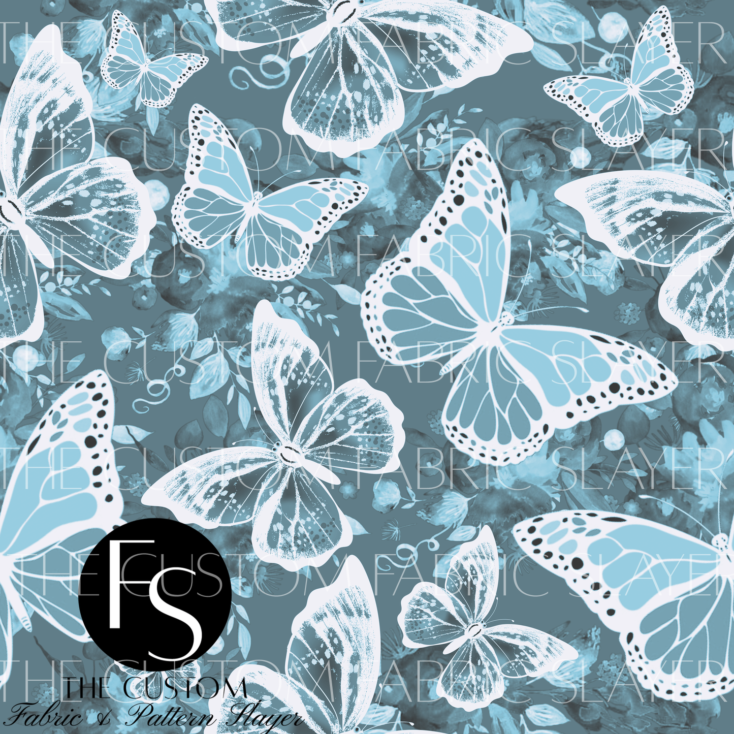 Black Light Butterflies