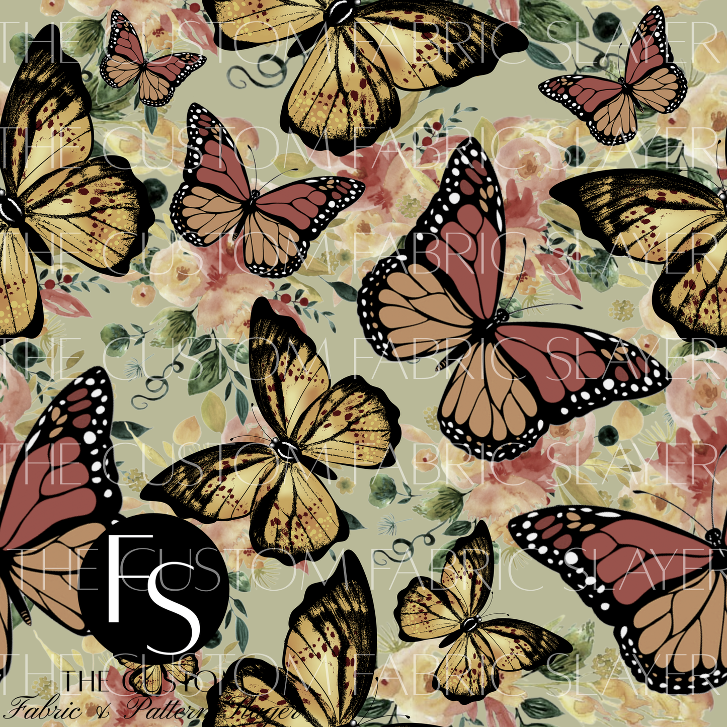 Retro Butterflies