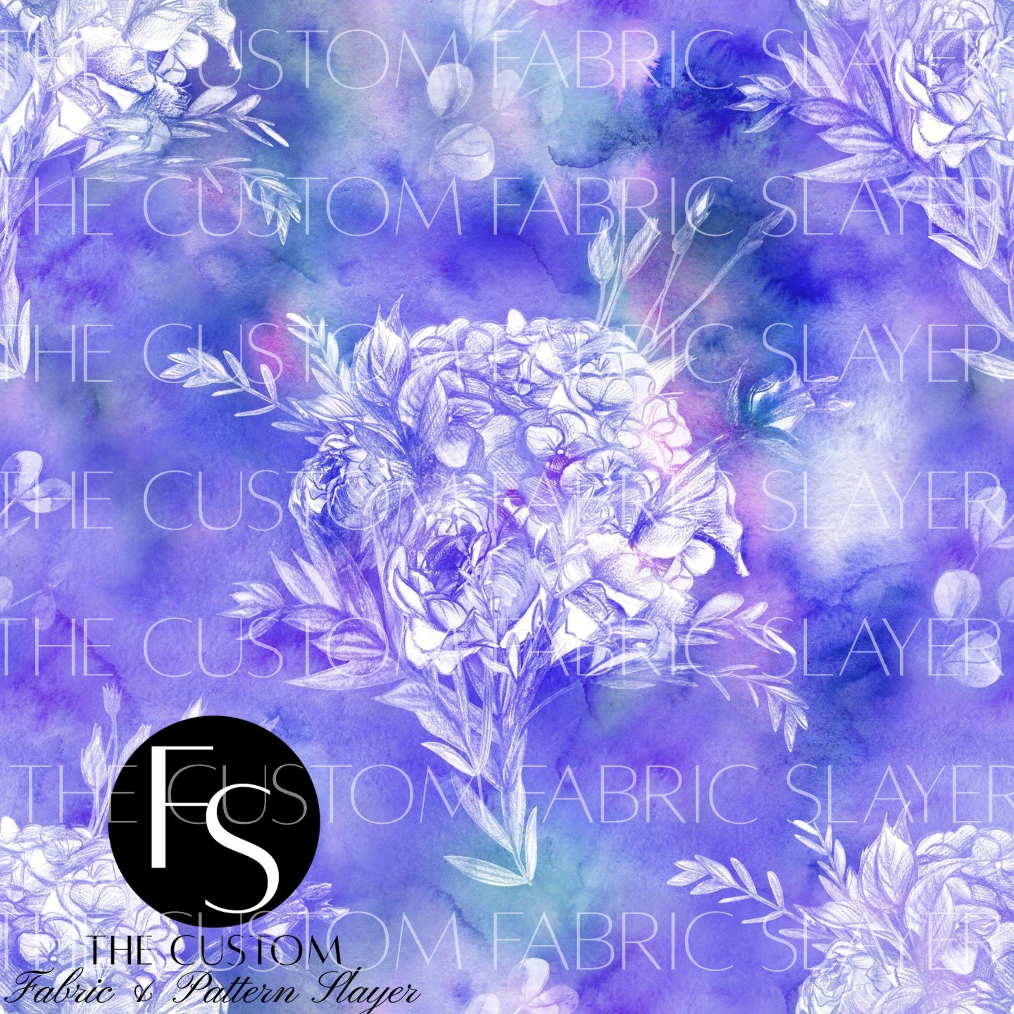 Purple Florals