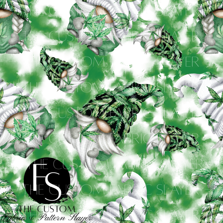 Weed Gnomes Tie Dye - FABRICSLAYER
