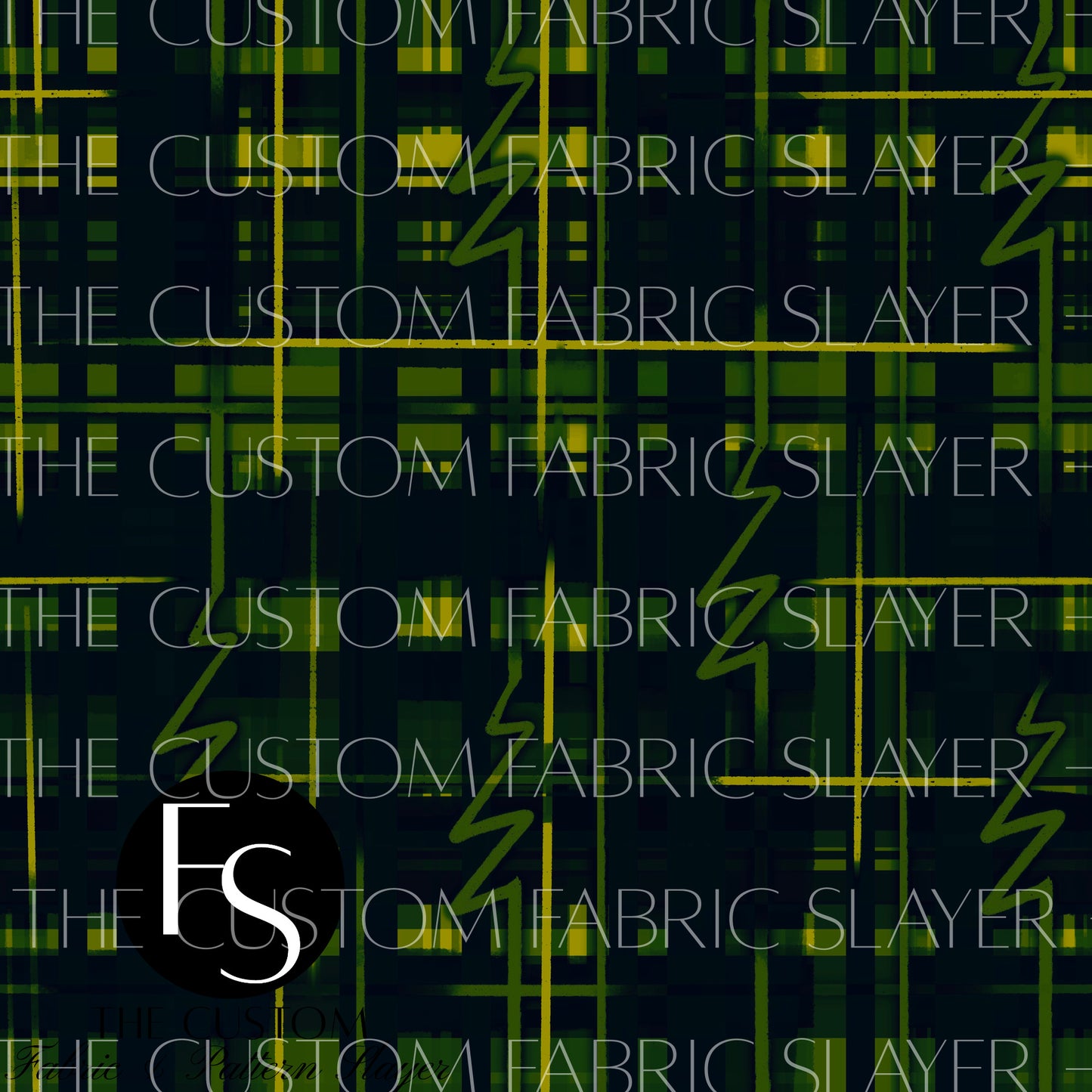Electric Hunter Green Plaid - HEXREJECT