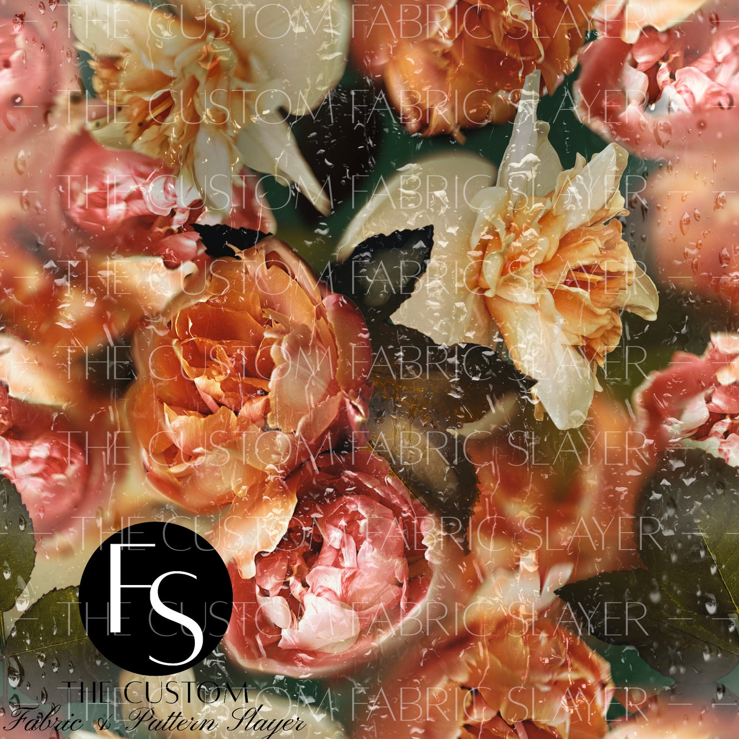 Behind the Glass Bright Flowers - HEXREJECT