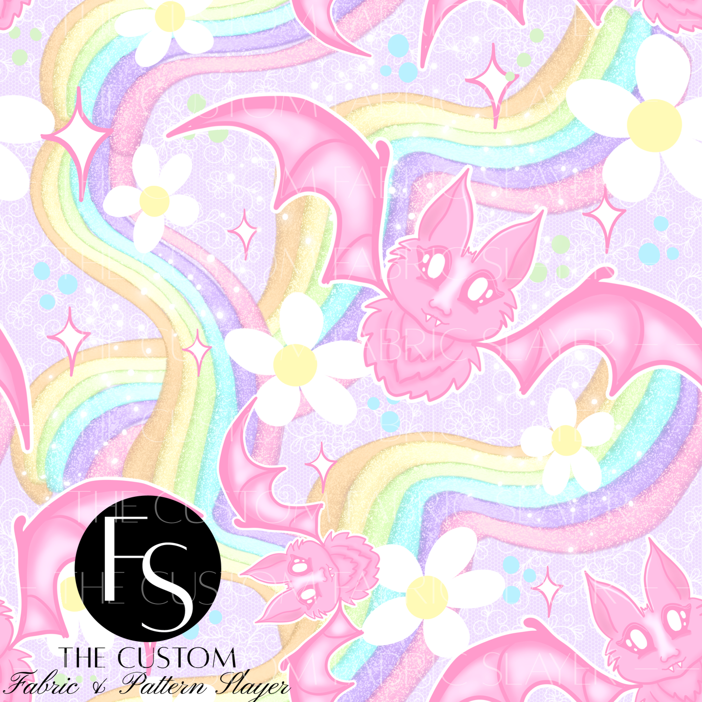 Rainbow Bats - ILLUMINATEDINKDIGITALS