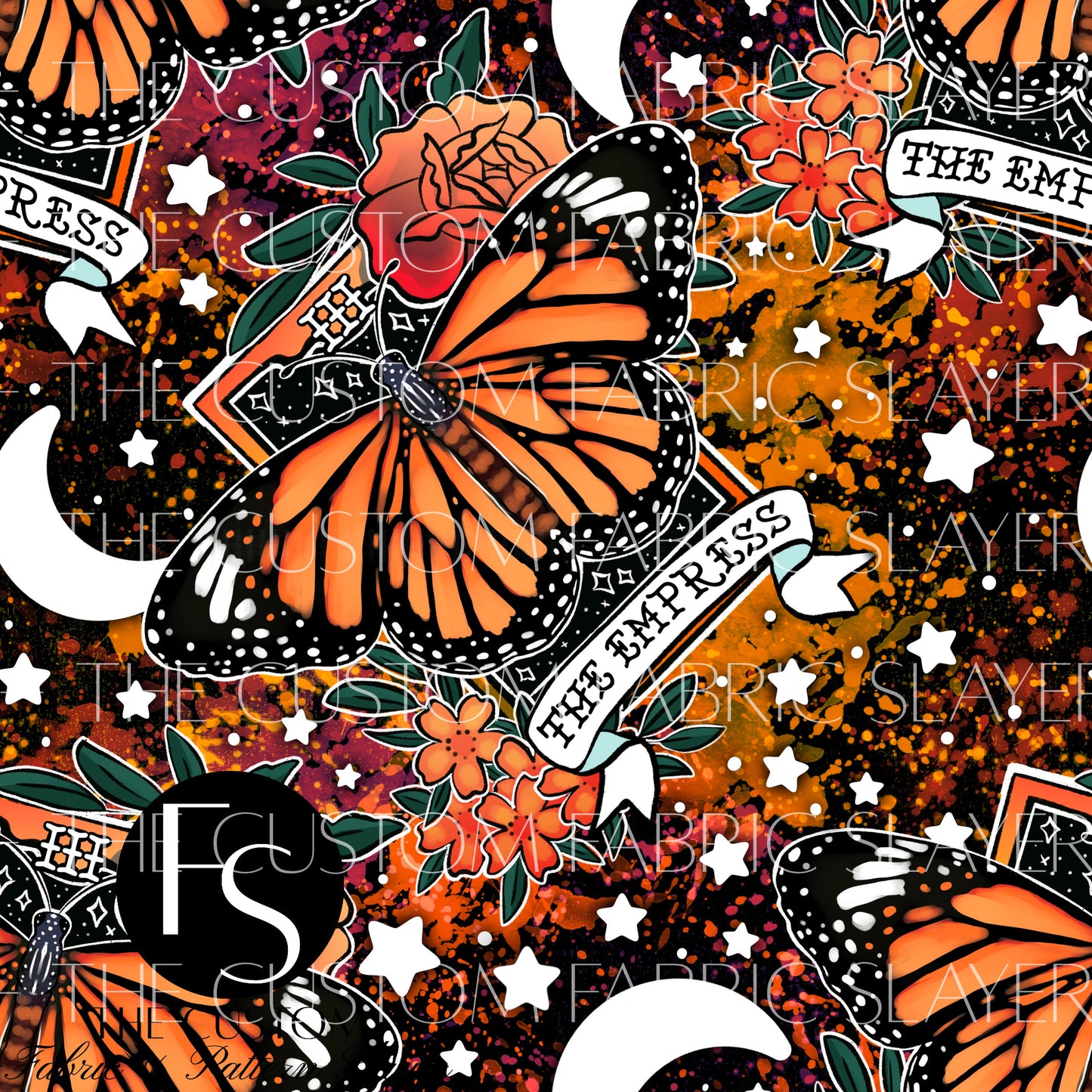 The Empress Butterfly Tarot Card Option E - HEXREJECT