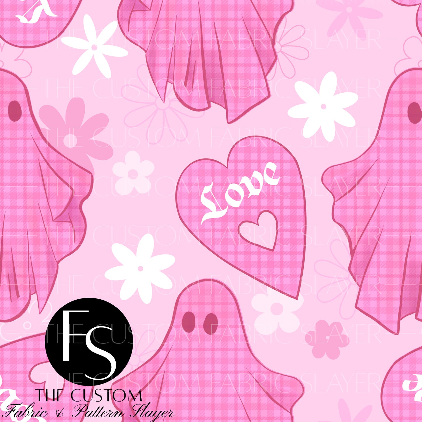 Pink Floral Ghosts - HEXREJECTSVAULT