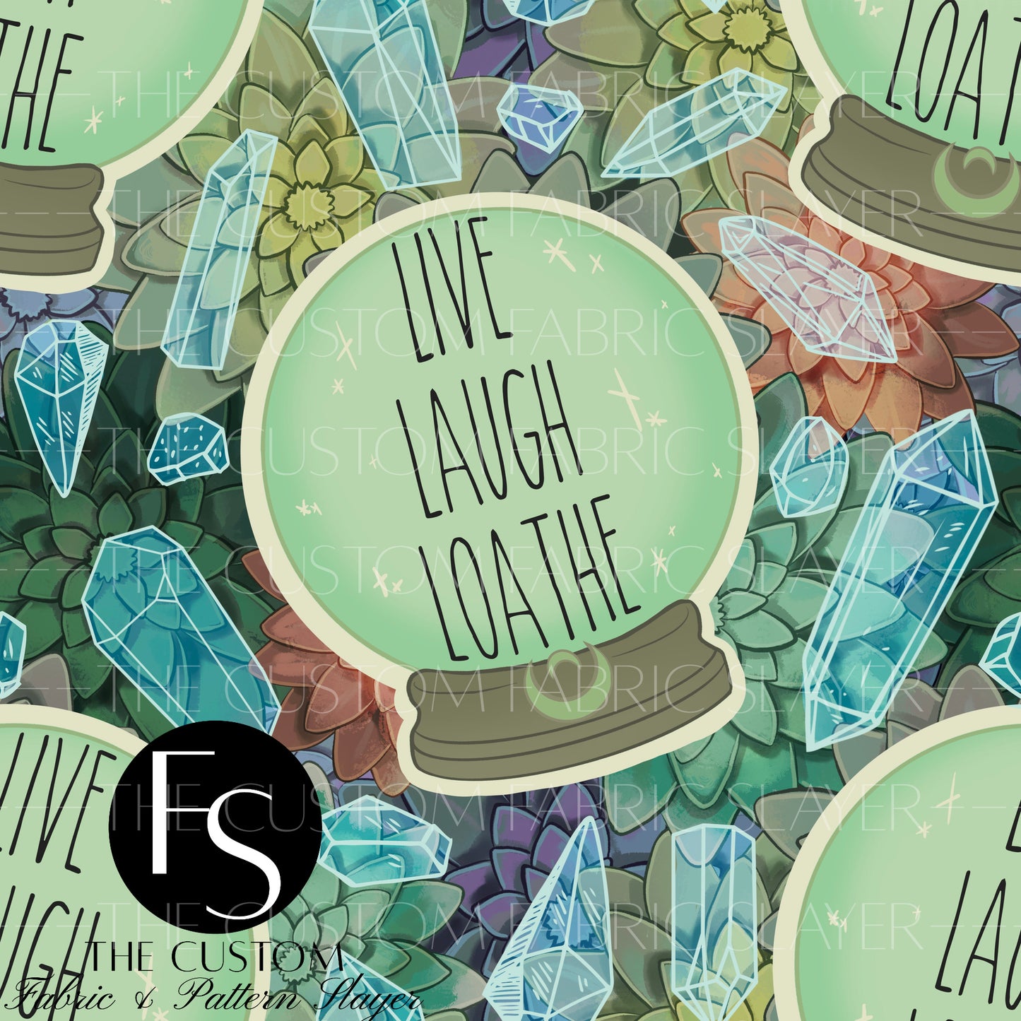 Succulent Live Laugh Loathe - HEXREJECTSVAULT