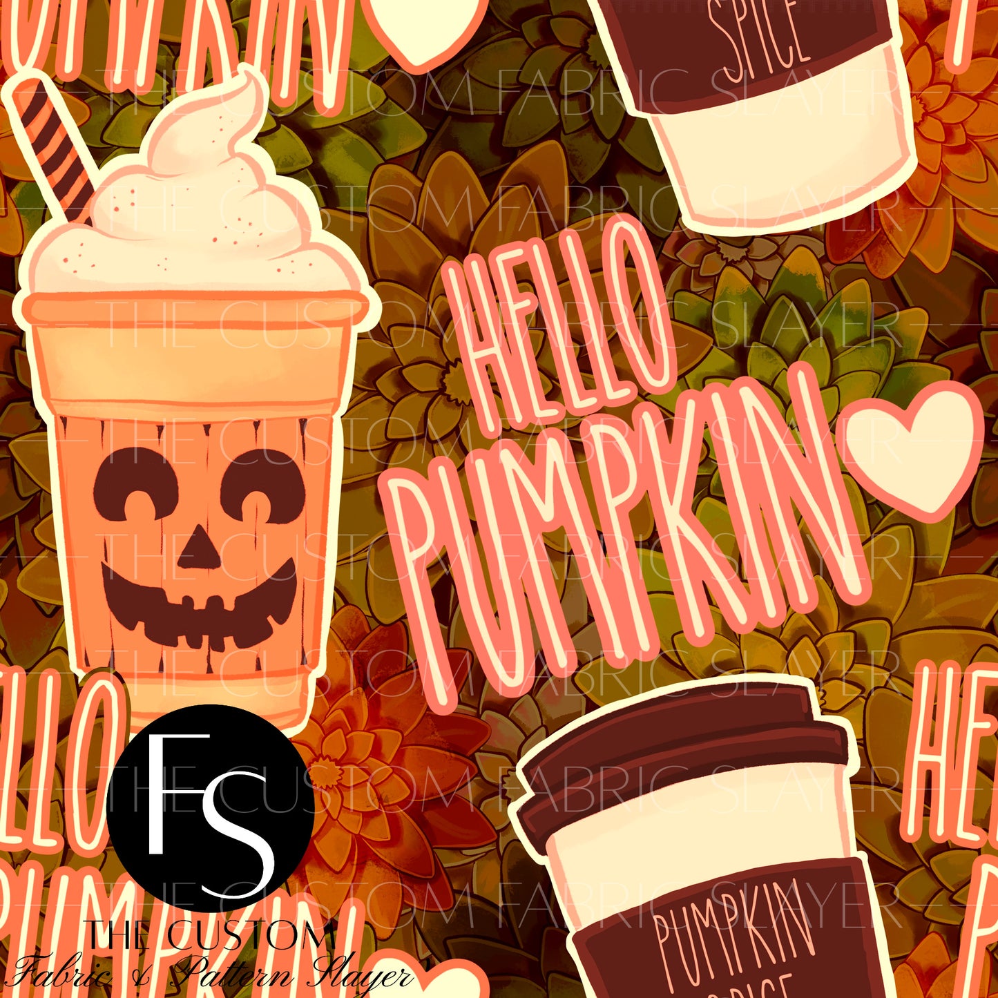 Succulents Hello Pumpkin - HEXREJECTSVAULT