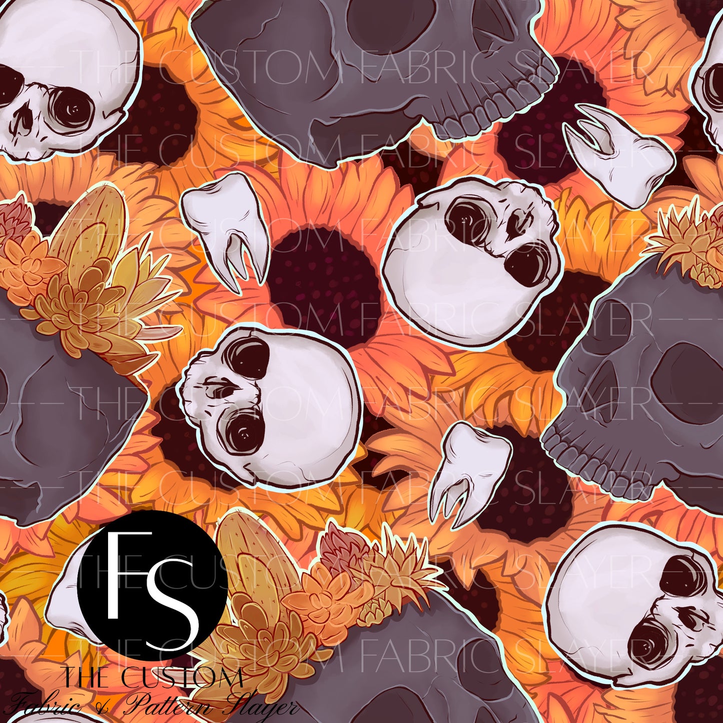 Skull Sunflowers - HEXREJECTSVAULT