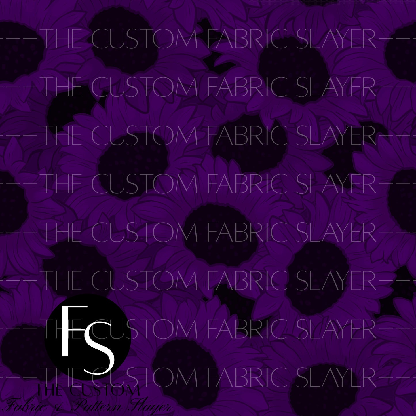 Purple Sunflowers - HEXREJECTSVAULT