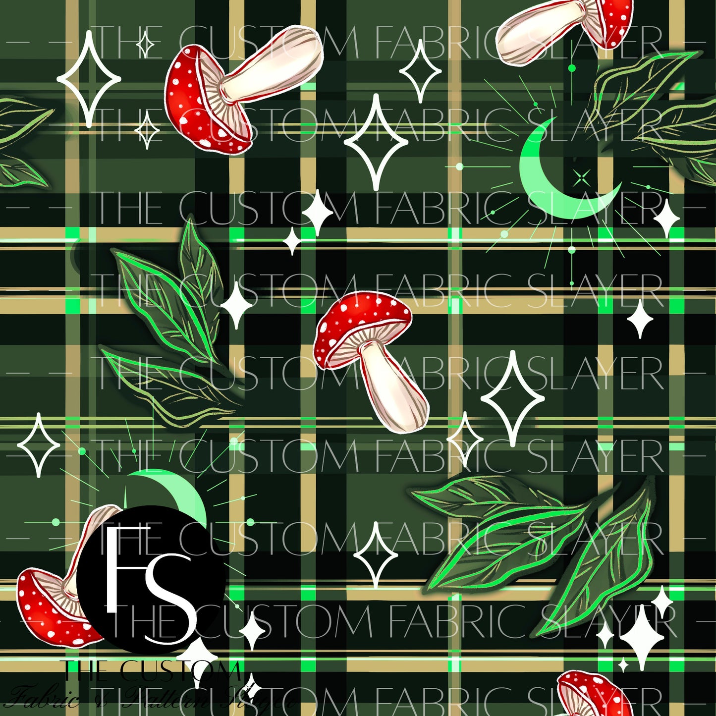 Cottagecore Green Plaid - HEXREJECT