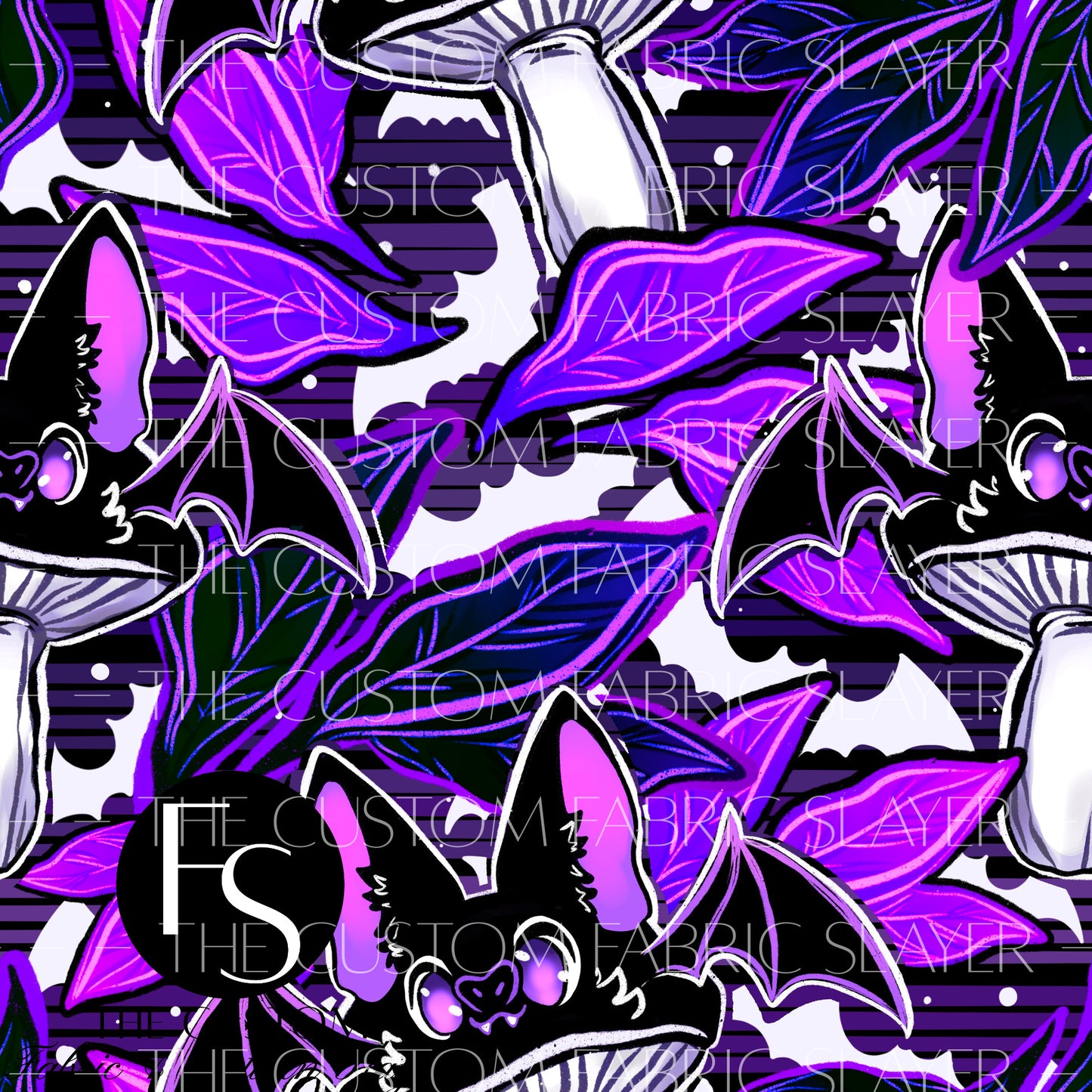 Purple Bat Mushies - HEXREJECTS
