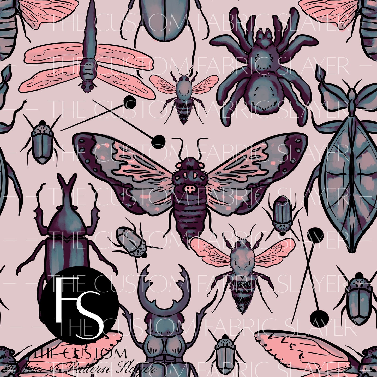 Cottagecore Muted Insects - HEXREJECT