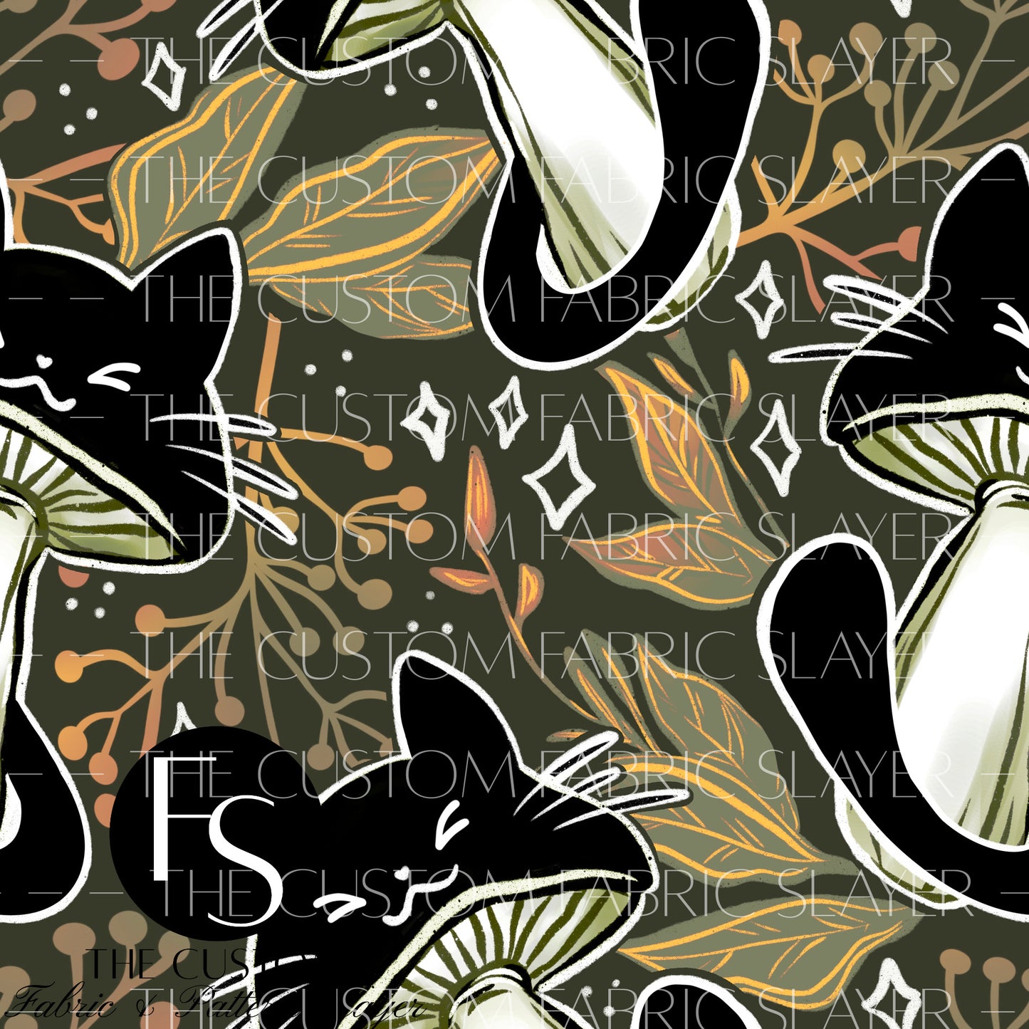 Green Cat Mushies - HEXREJECT