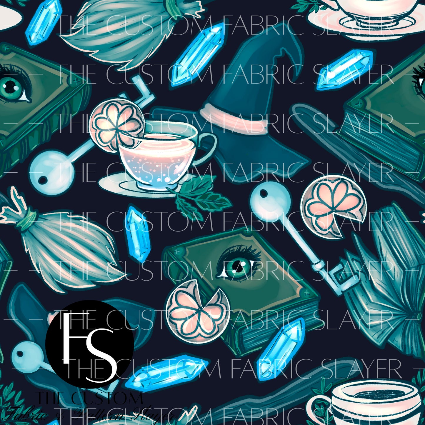 Cottagecore Dark Blue Witchery - HEXREJECT