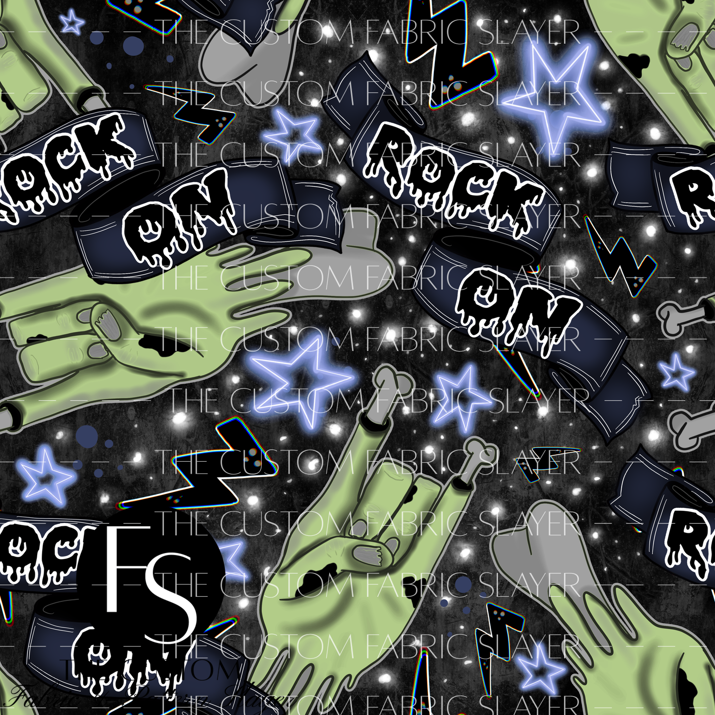 Zombie Rock - ILLUMINATEDINKDIGITALS