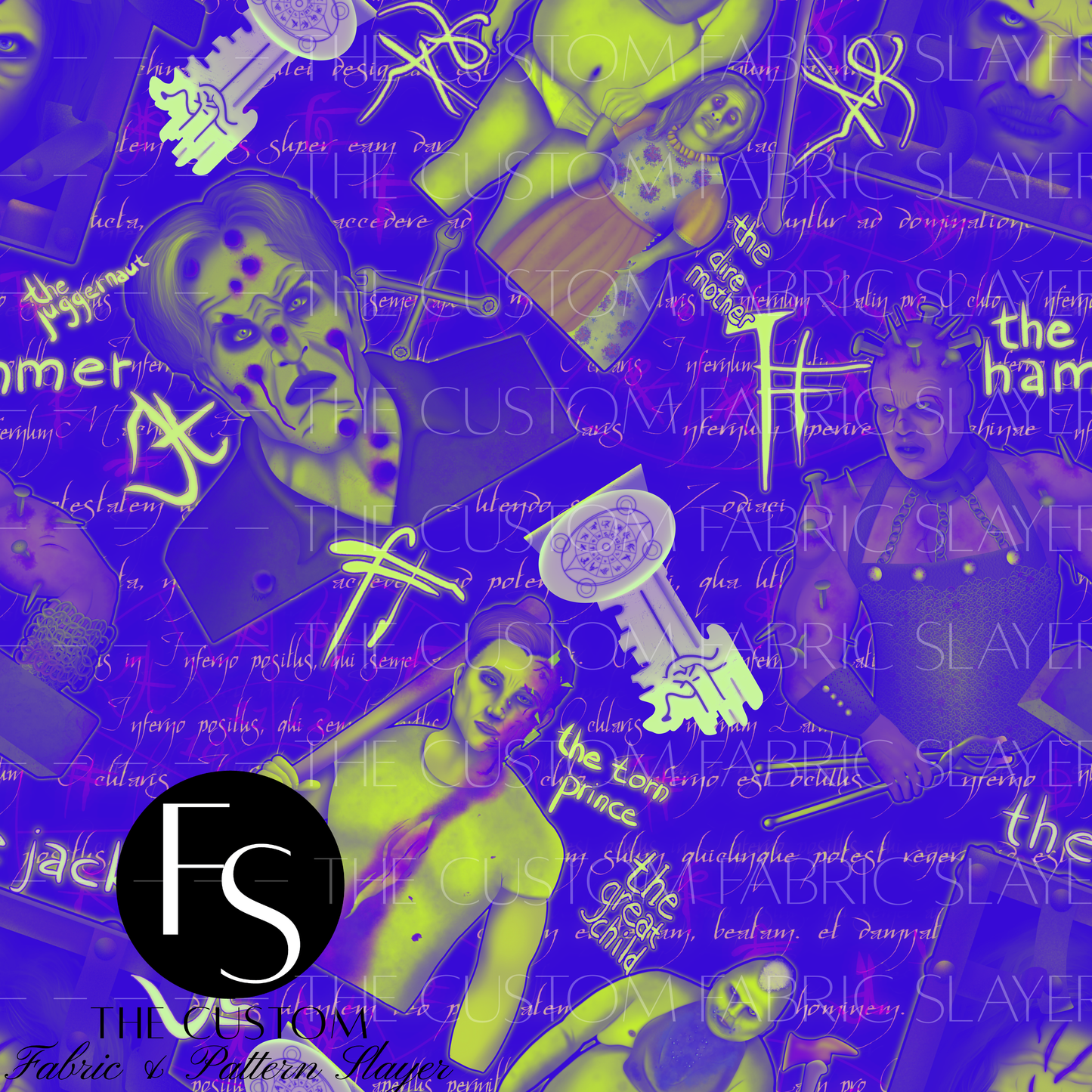 Dark Neon The 6 Thirt13n spirits - EMVHORRORVAULT