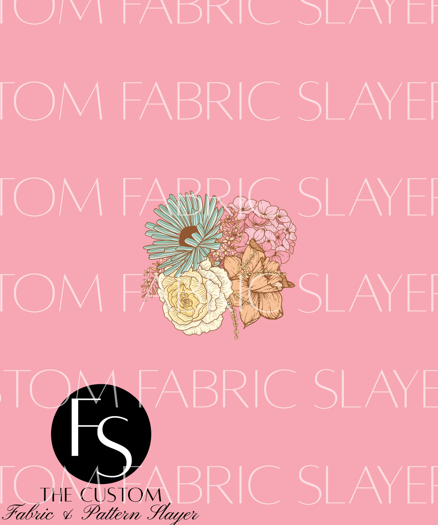 Spring Floral Bunch - SCARLOW Panel