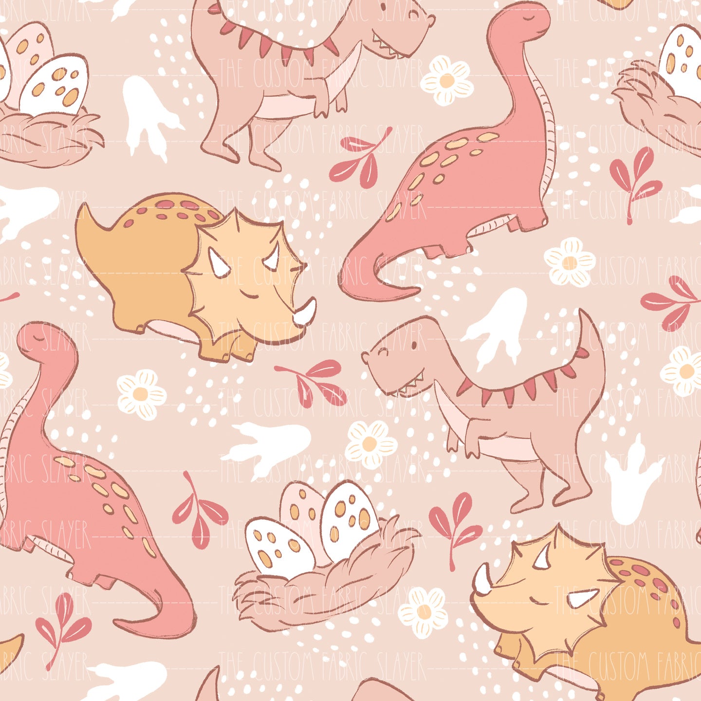 Pastel Dinosaurs - Everbloom