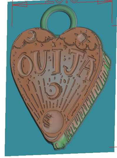EXCLUSIVE TCFS Planchette Zipper Pull - Retail