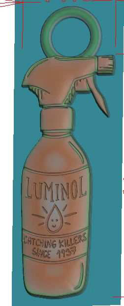 EXCLUSIVE TCFS Luminol Zipper Pull - Retail