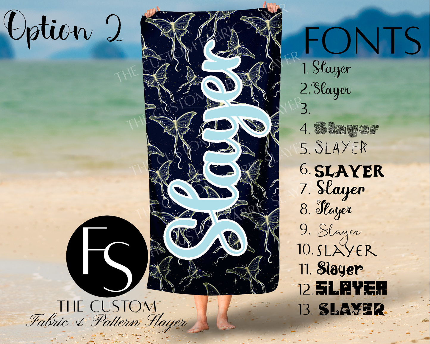 Print your own Beach Towel - by the yard
