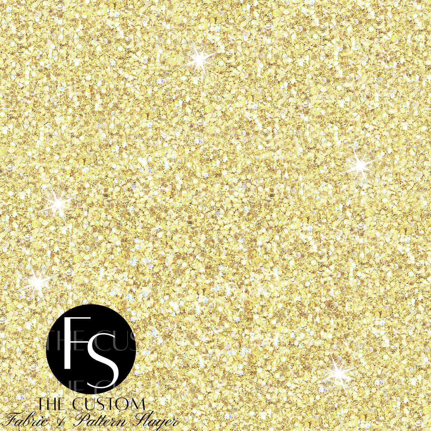 Dragon Yellow Digital Glitter Texture