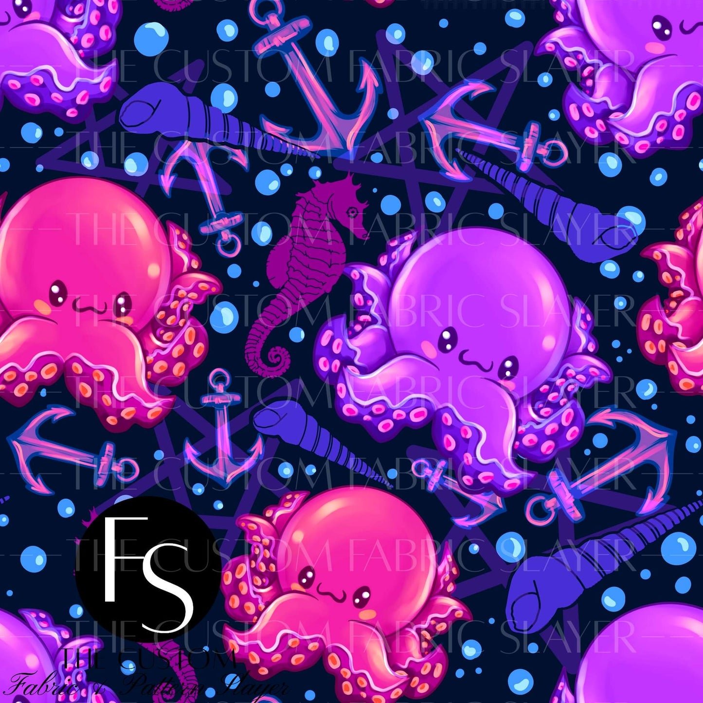 Mama Kraken and her little Coordinate - HEXREJECTS