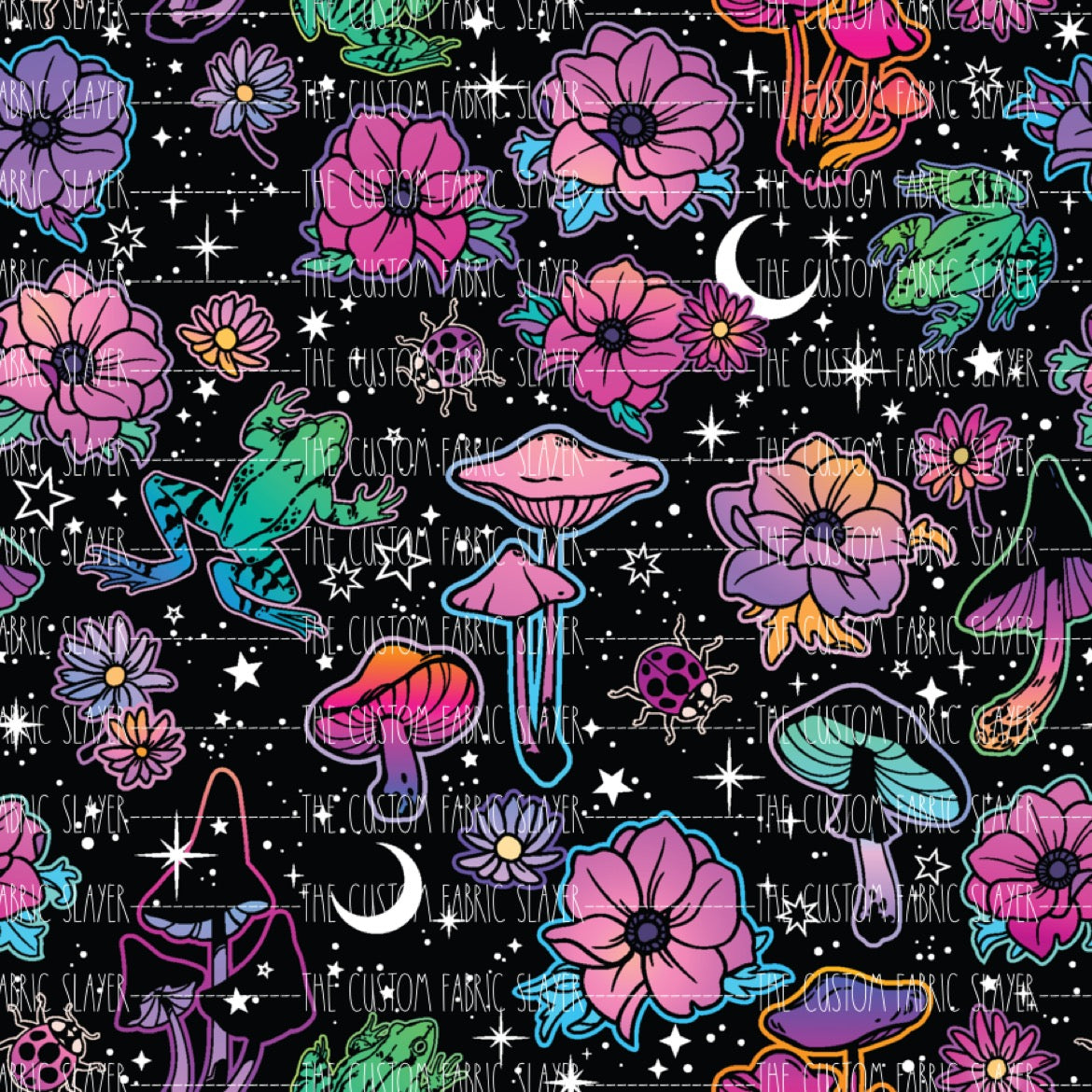 Mushrooms & Flowers - VICTORIABAT