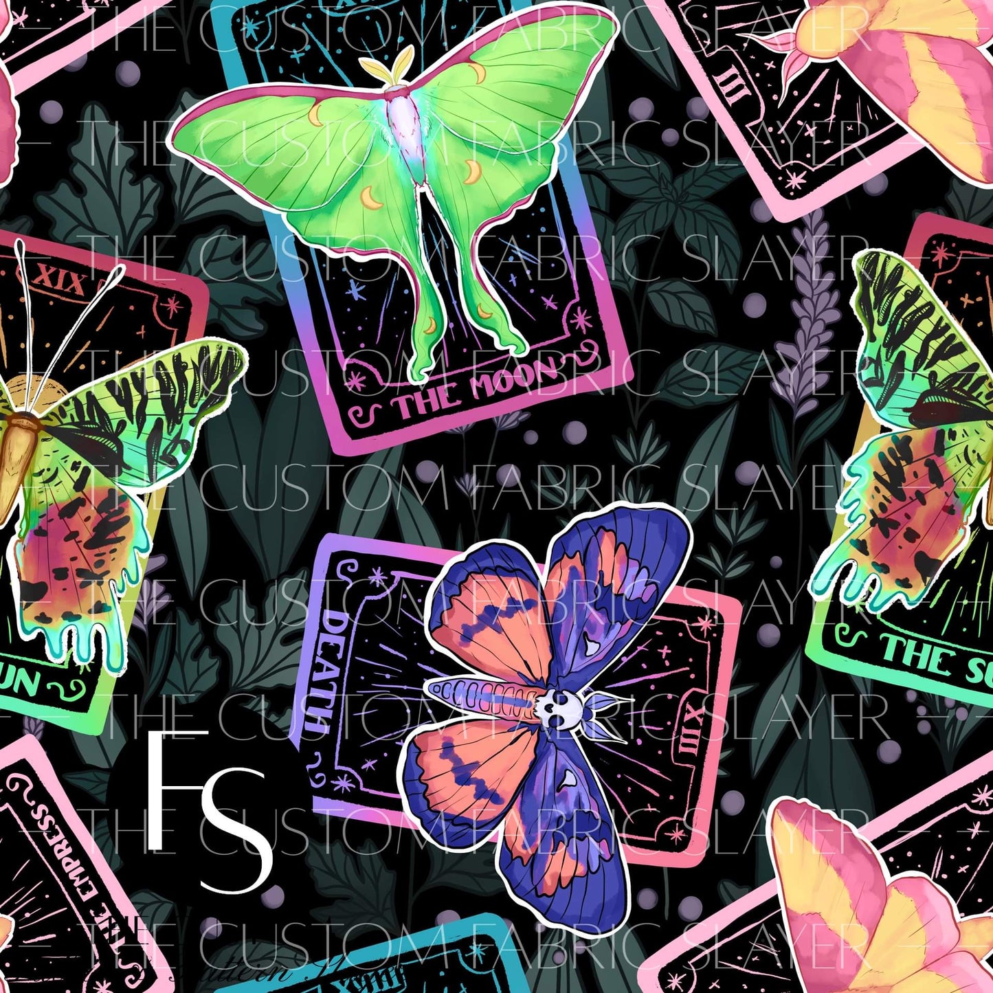 New Moth Tarot Card Mashup - HEXREJECT