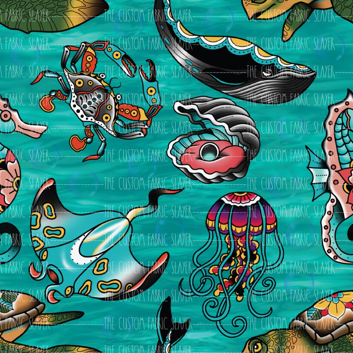 Tattoo Ocean - FABRICSLAYER
