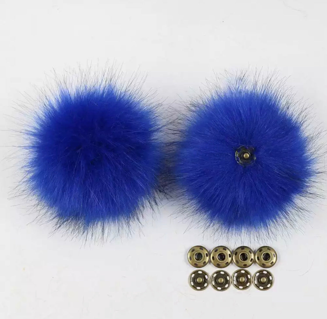 Faux fur Pom Poms - RETAIL